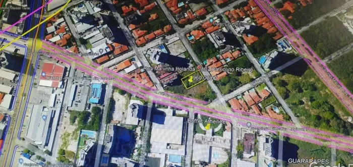 Terreno à venda, 960 m² por R$ 3.840.000,00 - Guararapes - Fortaleza/CE