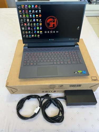 Notebook Dell G15 5530 (i5-13450HX, RTX 3050 6GB, 1TB SSD, 16GB DDR5) + monitor e mouse