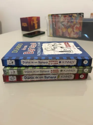Livro diário de um banana 3 livros 