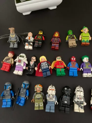 Lote Mini Legos Raridades!!!! Star Wars, Marvel, Batman, Ninjago e Diversas