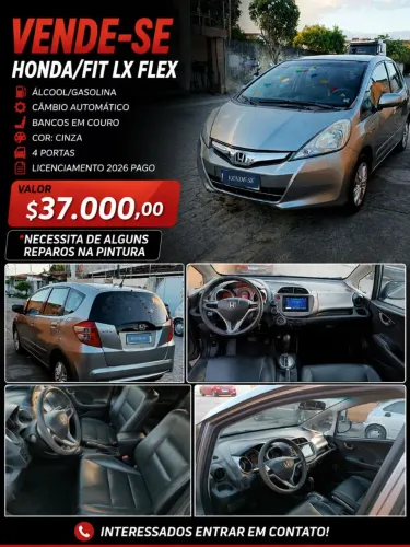 Honda Fit LX 1.4/ 1.4 Flex 8v/16v 5P Aut. 2013