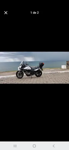 Susuki vstron 650, venda ou troca com volta, leia...