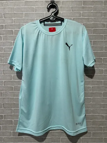 Camisa Puma verde agua dry fit