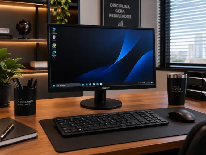Monitor Positivo 22 polegadas pra hj