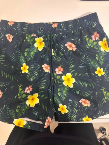 Short Masculino South & Co Floral Tropical Novo Tam P