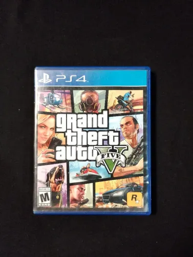 GTA V PS4 MÍDIA FÍSICA 