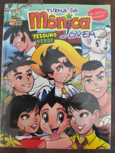 Revista Turma da Monica Jovem numero 43 NOVO nunca usado com plastico