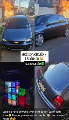 Chevrolet Corsa Wind 1.0 MPFI / EFI 2P (álcool) 1996