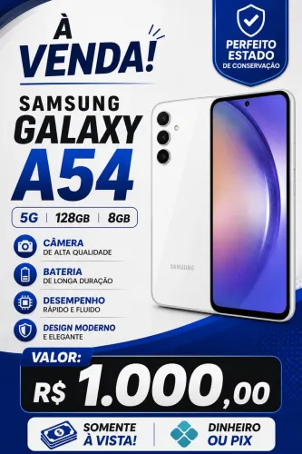 Galaxy A54 128Gb 8Gb Branco