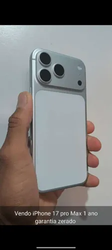 iPhone 17 pro Max com 1 ano de garantia Apple 