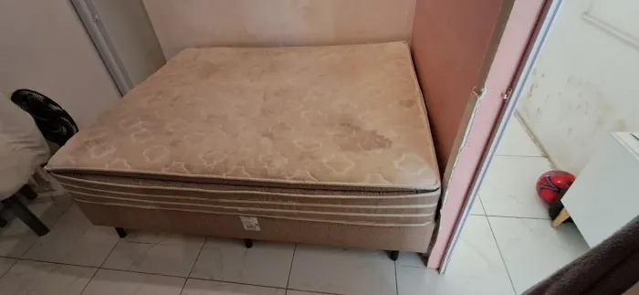 Cama Box Casal Usada | Motivo de venda Mudança 