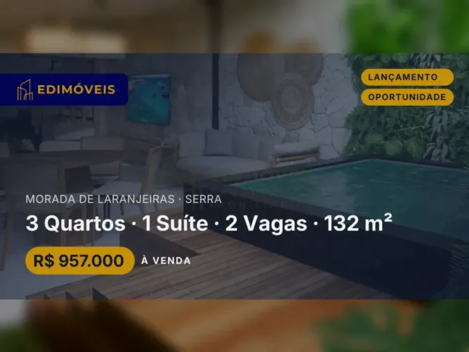 Oportunidade única em Morada de Laranjeiras: casa com suíte e closet!