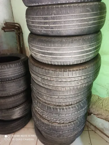 Pneus aro 15 a partir de R$80 cada em boas condições
