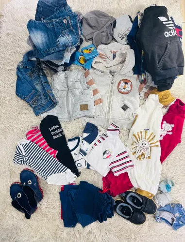 Roupa de menino Tam. Até 1ano