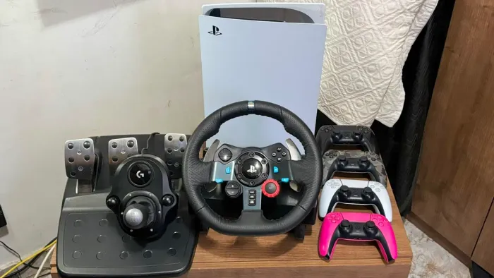 Kit PS5 Completo + Kit Volante Logitech