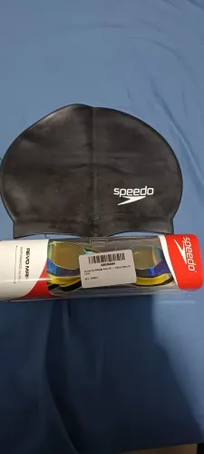 Touca para nataçao speedo + óculos de nataçao