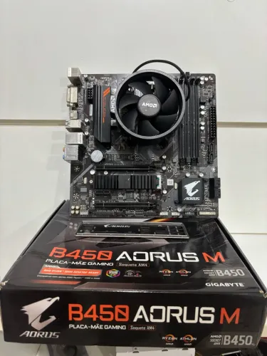 Ryzen 7 5700 + B450m Aorus
