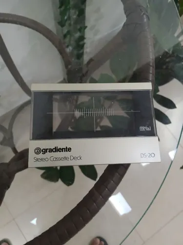 Tampa do tape deck gradiente ds 20