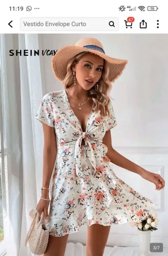 Vestido shein Internacional