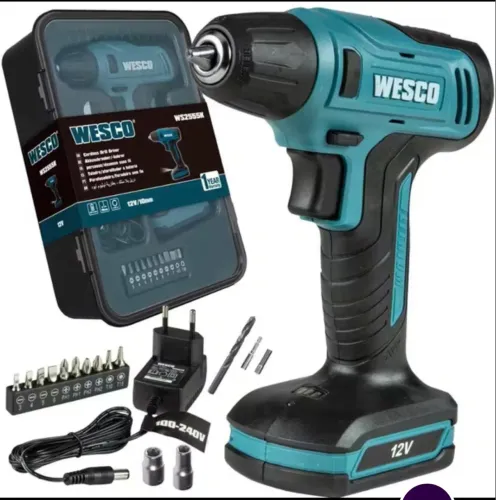 Parafusadeira e Furadeira Wesco Luxo