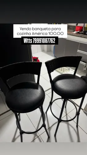 Vendo banqueta para cozinha americana