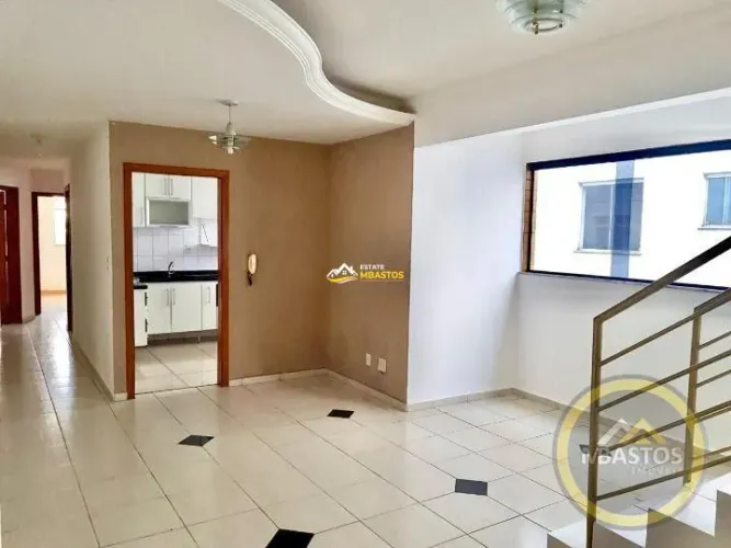 Cobertura a venda no bairro Castelo em Belo Horizonte com suite e churrasqueira Ref.:21957