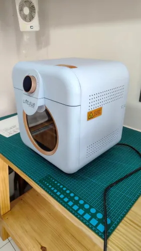 Mini forno 3D sublimático Elite Pocket 13L live