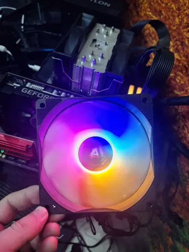 Fan cooler ventoinha 120mm Rainbow acegeek