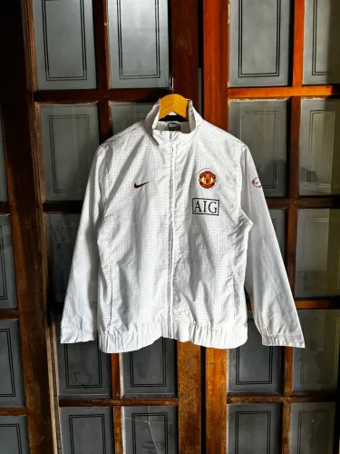 Jaqueta Nike Manchester United 2007/08 AIG CR7 Original Rara