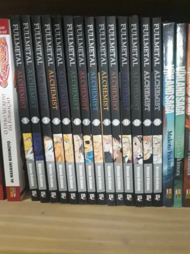 Mangá Coleção Fullmetal Alchemist - Volume 1 ao 14