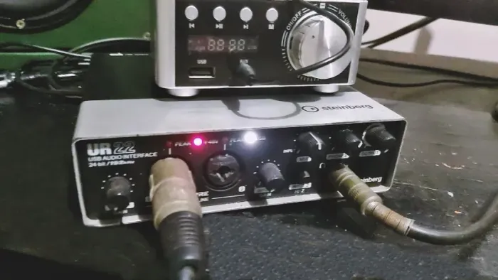 interface de audio yamaha barata ur 22