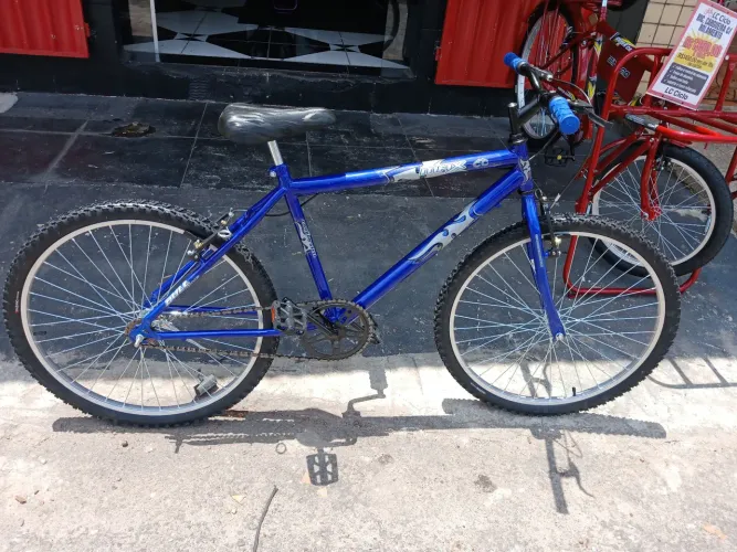 Bicicleta aro 26 masculina zero e pronta pra uso 