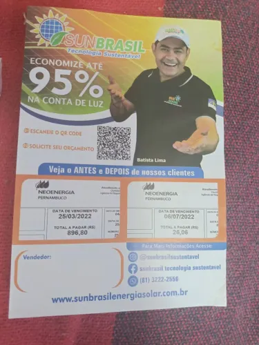 Energia Solar Tecnologia Sustentavel