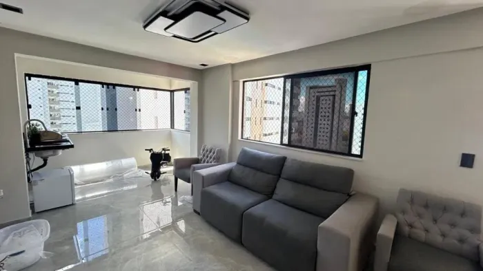Jaqueira 4 quartos 2 suítes decorado a/alto 150m² varanda gourmet elev panorâmico lazer 3