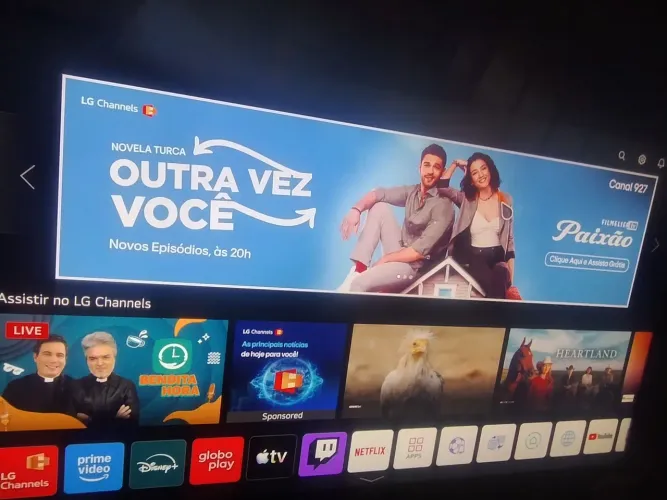 Tv LG uhd 50 polegadas 4k 60fps