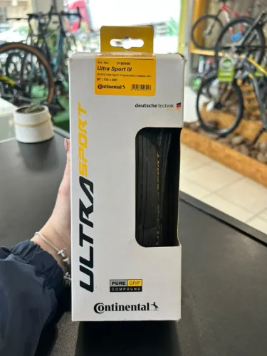 Pneu Continental Ultra Sport Iii 3 Kevlar Speed 28 700x28 Cor Preto