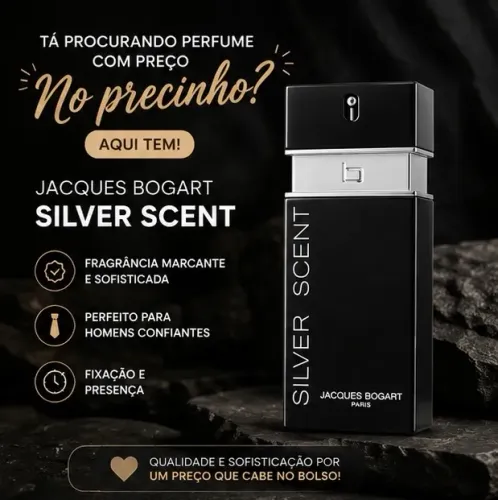 Perfume Silver Scent no precinho