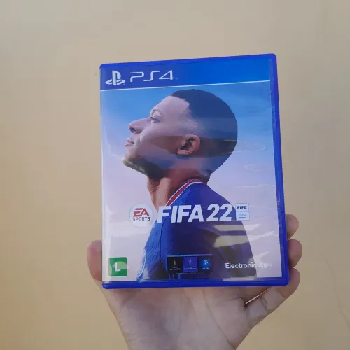 Fifa 22 ps4 mídia física completo aceito trocas