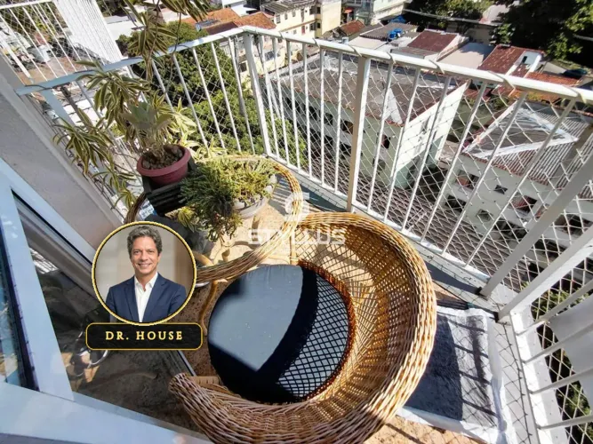 Apartamento Espaçoso com Suíte e Vista Livre em Engenho de Dentro! M70U