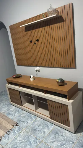 Vendo Painel e Rack Caemmun New Oscar