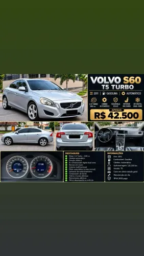 Volvo S60 T-5 2.0 240cv 4P 2011