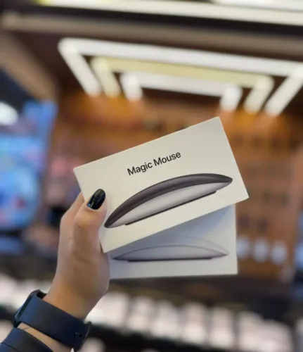 MAGIC MOUSE, BRANCO OU PRETO, ORIGINAL APPLE