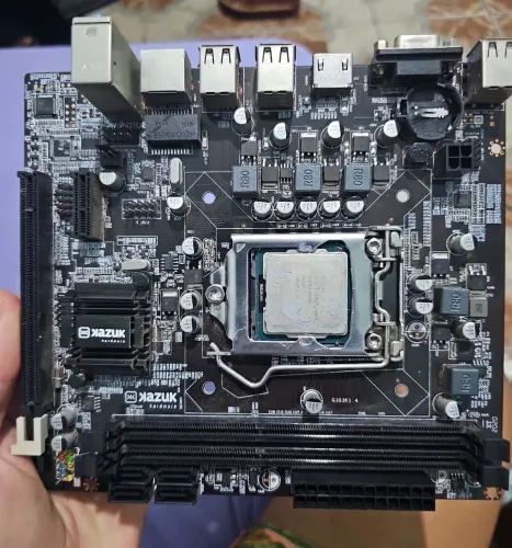 Placa Mãe MZUK LGA1155 DDR3 H61/B75 + i5 3470 + 16GB RAM