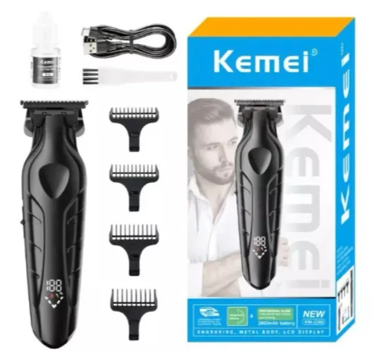 Máquina de acabamento kemei 2269 sem fio