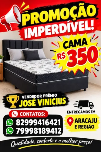 Cama box casal 