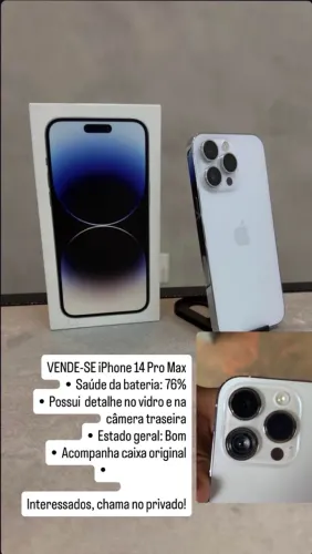 Iphone 14 pro max semi novo