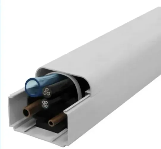 Canaleta para instalação de ar condicionado 