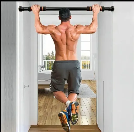 Suporte barra porta musculação