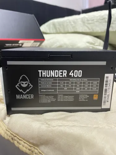Fonte gamer Mancer 400W