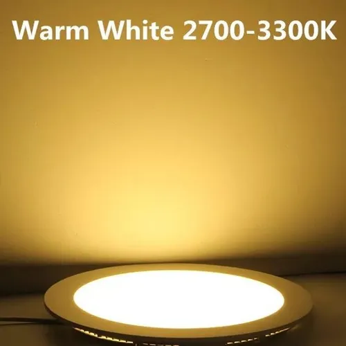 Plafon Redondo LED 12w 3000k BQ 17cm